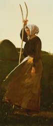 Girl with Pitchfork